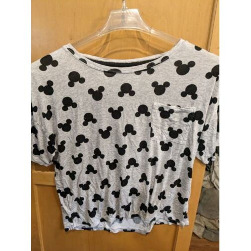Disney Store‎ womens ONE piece pajama  Mickey Mouse themed repeat medium